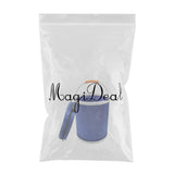 Maxbell 13L Canvas Portable Folding Bucket for Wash Car Fishing Equipment  Blue