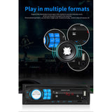 Max Maxb SWM 8013 Single 1DIN Car Stereo MP3 Player Head Unit Bluetooth USB2.0 AUX