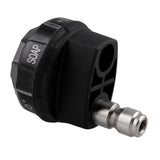 Maxbell PRESSURE WASHER NOZZLE 1/4" push fit quick connector 4 in 1 multi spray head
