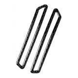 Maxbell Carbon Fiber Auto Air Outlet Cover Case Trim Sticker for Alfa Romeo Giulia