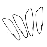 Maxbell Carbon Fiber Car Inner Door Handle Cover Trim Sticker for Alfa Romeo Giulia