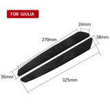 Max Maxb Carbon Fiber Car Inner Door Sills Guards Cover Sticker for Alfa Romeo Giulia