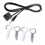 Maxbell Car Auto AUX to 3.5mm Jack Audio Cable Adapter For FORD FOCUS Mondeo 6000