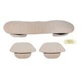 Maxbell 1x Car Seat Winter Anti Slip Cushion Soft Breathable Seat Cover Supplies Beige