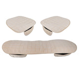 Maxbell 1x Car Seat Winter Anti Slip Cushion Soft Breathable Seat Cover Supplies Beige