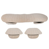 Maxbell 1x Car Seat Winter Anti Slip Cushion Soft Breathable Seat Cover Supplies Beige