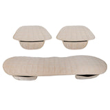 Maxbell 1x Car Seat Winter Anti Slip Cushion Soft Breathable Seat Cover Supplies Beige