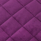 Maxbell 1x Car Seat Winter Anti Slip Cushion Soft Breathable Seat Cover Supplies Purple