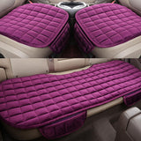 Maxbell 1x Car Seat Winter Anti Slip Cushion Soft Breathable Seat Cover Supplies Purple