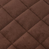 Maxbell 1x Car Seat Winter Anti Slip Cushion Soft Breathable Seat Cover Supplies Brown