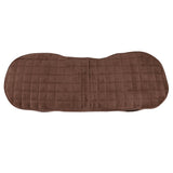 Maxbell 1x Car Seat Winter Anti Slip Cushion Soft Breathable Seat Cover Supplies Brown