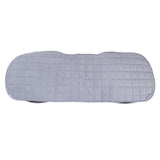 Maxbell 1x Car Seat Winter Anti Slip Cushion Soft Breathable Seat Cover Supplies Grey