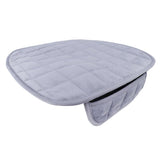 Maxbell 1x Car Seat Winter Anti Slip Cushion Soft Breathable Seat Cover Supplies Grey