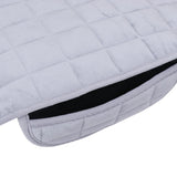 Maxbell 1x Car Seat Winter Anti Slip Cushion Soft Breathable Seat Cover Supplies Grey