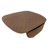 Maxbell Breathable PU Leather Bamboo Car Seat Cover Pad Mat Chair Cushion  Brown