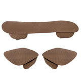 Maxbell Breathable PU Leather Bamboo Car Seat Cover Pad Mat Chair Cushion  Brown