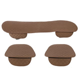 Maxbell Breathable PU Leather Bamboo Car Seat Cover Pad Mat Chair Cushion  Brown