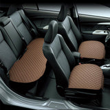 Maxbell Breathable PU Leather Bamboo Car Seat Cover Pad Mat Chair Cushion  Brown