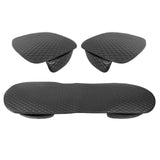 Maxbell 1Set Breathable Car Seat Covers Pad Seats Cushion Luxurious Universal Black