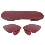 Maxbell 1Set Breathable Car Seat Covers Pad Seats Cushion Luxurious Universal Red
