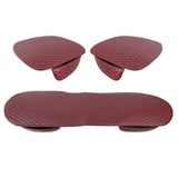 Maxbell 1Set Breathable Car Seat Covers Pad Seats Cushion Luxurious Universal Red