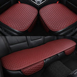 Maxbell 1Set Breathable Car Seat Covers Pad Seats Cushion Luxurious Universal Red