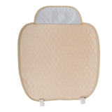 Maxbell 1Set Breathable Car Seat Covers Pad Seats Cushion Luxurious Universal Beige