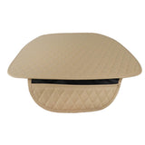 Maxbell 1Set Breathable Car Seat Covers Pad Seats Cushion Luxurious Universal Beige