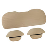Maxbell 1Set Breathable Car Seat Covers Pad Seats Cushion Luxurious Universal Beige