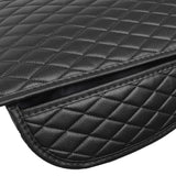 Maxbell Car Auto Rear Seat Covers Breathable PU Leather Anti-Slip Car Seat Black