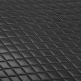 Maxbell Car Auto Rear Seat Covers Breathable PU Leather Anti-Slip Car Seat Black