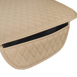 Maxbell Car Auto Rear Seat Covers Breathable PU Leather Anti-Slip Car Seat Beige
