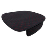 Maxbell Breathable Flax Bamboo Car Seat Cover Pad Mat Chair Cushion Black-Red