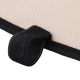 Maxbell Breathable Flax Bamboo Car Seat Cover Pad Mat Chair Cushion Black-goledn