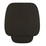 Maxbell Breathable Flax Bamboo Car Seat Cover Pad Mat Chair Cushion Black-goledn