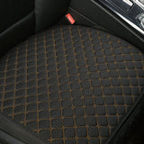 Maxbell Breathable Flax Bamboo Car Seat Cover Pad Mat Chair Cushion Black-goledn