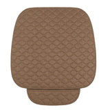 Maxbell Breathable Flax Bamboo Car Seat Cover Pad Mat Chair Cushion Coffee