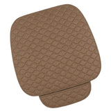 Maxbell Breathable Flax Bamboo Car Seat Cover Pad Mat Chair Cushion Coffee
