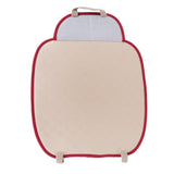 Maxbell Breathable Flax Bamboo Car Seat Cover Pad Mat Chair Cushion Red