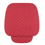 Maxbell Breathable Flax Bamboo Car Seat Cover Pad Mat Chair Cushion Red