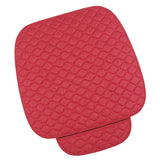 Maxbell Breathable Flax Bamboo Car Seat Cover Pad Mat Chair Cushion Red