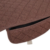 Maxbell Car Rear Seat Cushion Cover Mat Pad Seat Protector Breathable Brown
