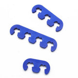 Maxbell Blue Spark Plug Wire Cable Dividers 7mm 8mm 9mm Universal Fit For Chevy Ford