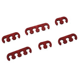 Maxbell Red Spark Plug Wire Cable Dividers 7mm 8mm 9mm Universal Fit For Chevy Ford