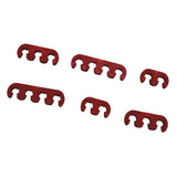 Maxbell Red Spark Plug Wire Cable Dividers 7mm 8mm 9mm Universal Fit For Chevy Ford