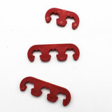 Maxbell Red Spark Plug Wire Cable Dividers 7mm 8mm 9mm Universal Fit For Chevy Ford