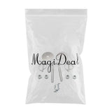 Maxbell Auto Stainless Hood Pin Set Chrome Hardware For Chevy Ford Mopar Racing Cars