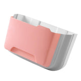 Maxbell Rubbish Kitchen Hanger Garbage Hanging Racks Waste Bag Holder Pink