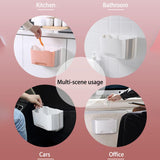 Maxbell Rubbish Kitchen Hanger Garbage Hanging Racks Waste Bag Holder Pink