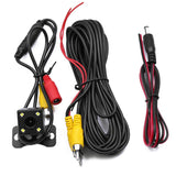 Maxbell Car Rear View Reverse Backup Camera Parking Night Vision HD 170 Deg 4led